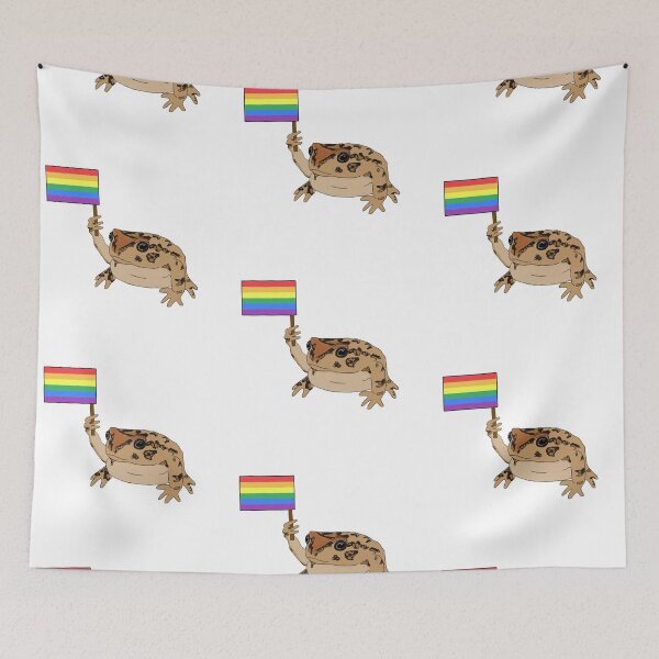 Item preview, Gay pride frog designed and sold by andreawalejewsk.
