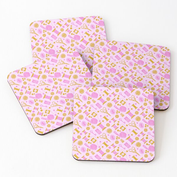 Item preview, Sewing Notions - Pink & Gold designed and sold by lindseybendat.