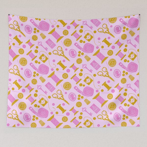 Item preview, Sewing Notions - Pink & Gold designed and sold by lindseybendat.