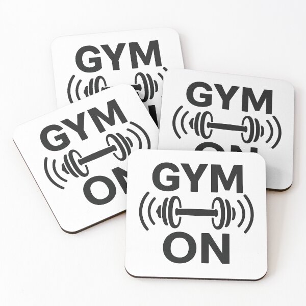 Artikelvorschau, Gym ON – Workout Fitness Motivational Gym Quote Design entworfen und verkauft von MSTextVibe.