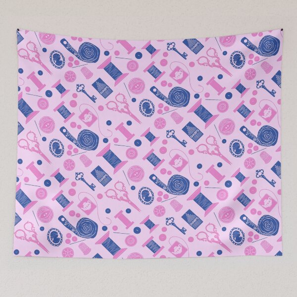 Item preview, Sewing Notions - Pink & Blue designed and sold by lindseybendat.
