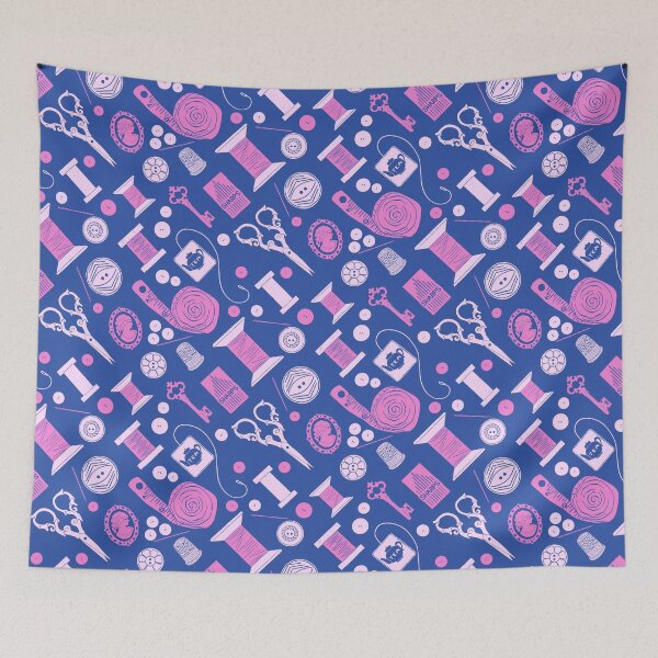 Item preview, Sewing Notions - Blue & Pink designed and sold by lindseybendat.