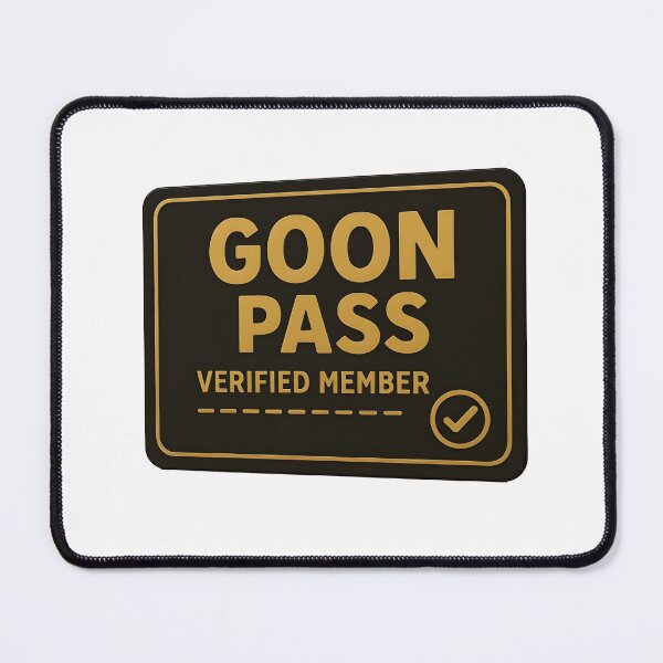 Item preview, Goon Pass – Verified Member Card Meme Design designed and sold by Made By Sutts.