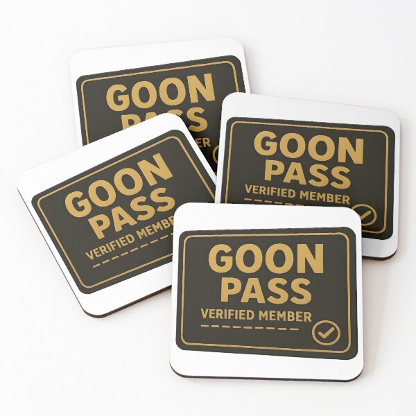 Item preview, Goon Pass – Verified Member Card Meme Design designed and sold by Made By Sutts.