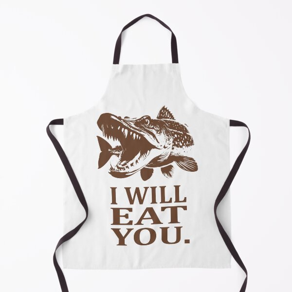 Item preview, Pike I will eat you. Funny Fishing Pike designed and sold by SupersDupers.