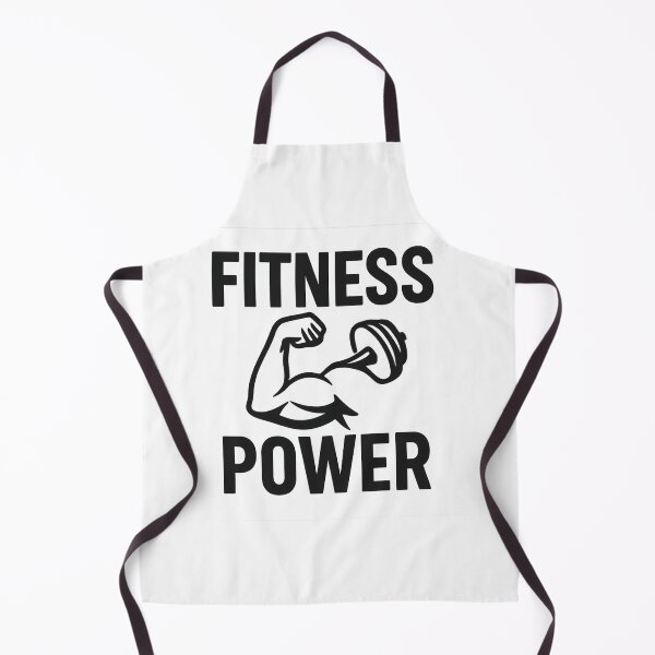 Item preview, Fitness Power – Motivational Gym & Workout Quote Design designed and sold by MSTextVibe.