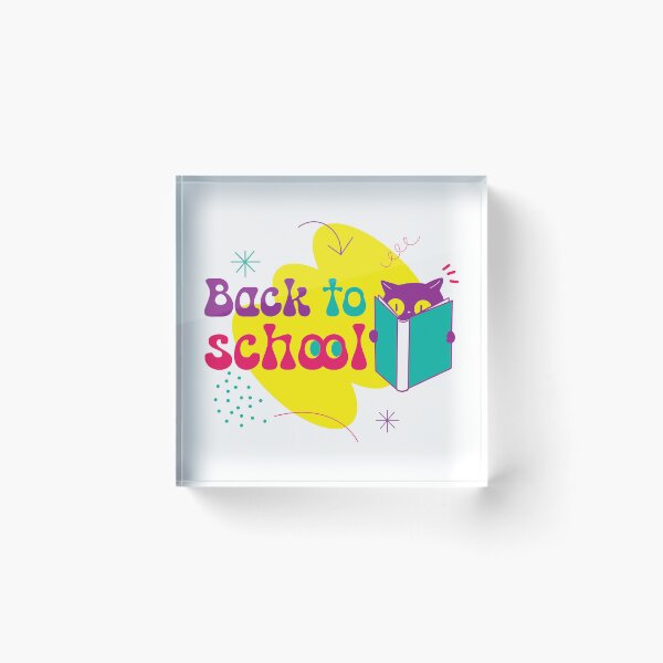 Item preview, Funny Cat Reading Book – Back to School – Cute School Cat  designed and sold by NancyDesignshop.
