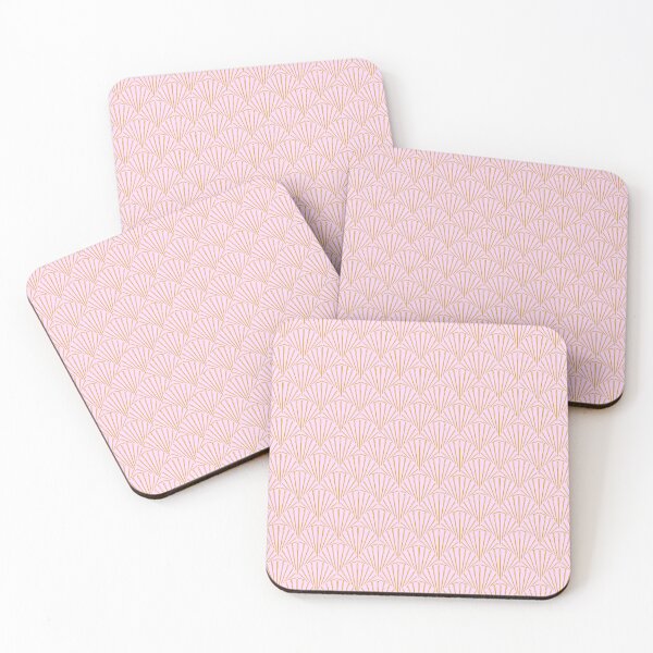 Item preview, Needles in Shell - Pink & Gold designed and sold by lindseybendat.