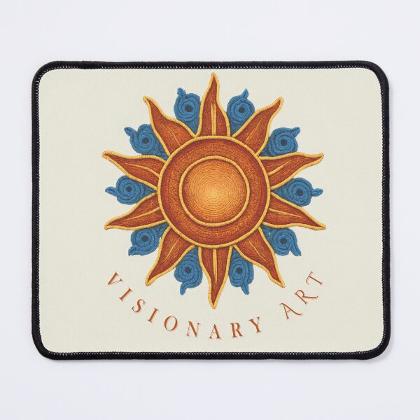 Item preview, Sacred Sun: Energy and Rebirth | Huichol Art | Visionary Art designed and sold by CreandoLuzPDLL.