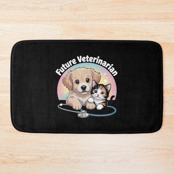 Item preview, Future Veterinarian Colorful Cute Cat and Dog designed and sold by vaxiek.