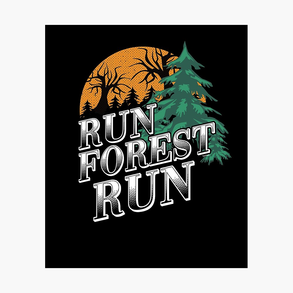 Run Forest Run Poster