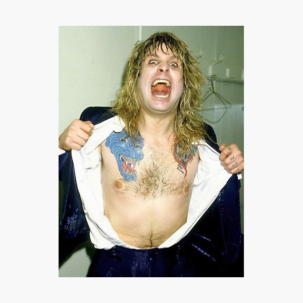 Aperçu de l'œuvre R.I.P Ozzy Osbourne (3 décembre 1948 - 22 juillet 2025) créée et vendue par cican-art.