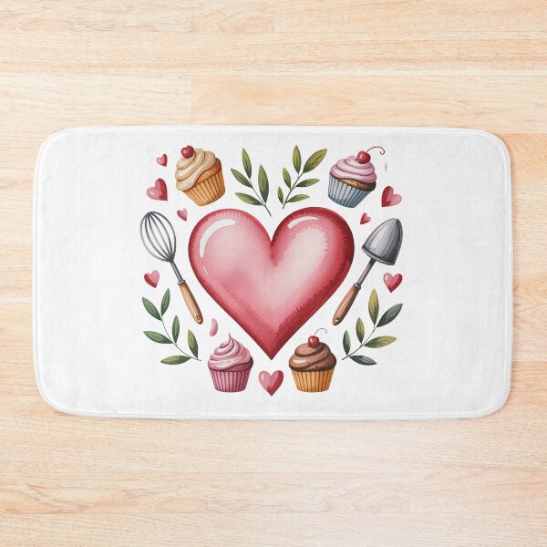 Item preview, Sweet Cupcake Heart  designed and sold by jkrphoto.