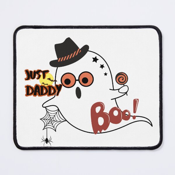 Item preview, Just Daddy Boo – Cute Kawaii Halloween Ghost Dad 2025 Design designed and sold by GiftgaeStyle.