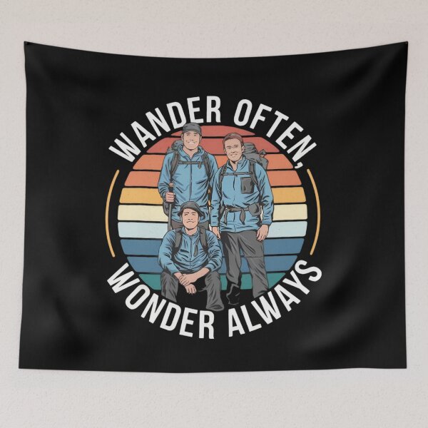 Item preview, Wander Often, Wonder Always – Adventure, Travel & Curiosity designed and sold by robyclub.