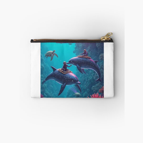 Item preview, NEON NAUTICAL RESCUE SQUAD - Retro-Future Ocean Conservation Art for Eco Warriors & 80s Fans, Synthwave Sea Life Poster designed and sold by Rilindi.