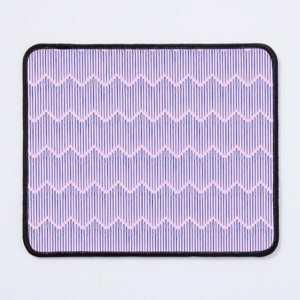 Item preview, Needles in Chevron - Pink & Blue designed and sold by lindseybendat.