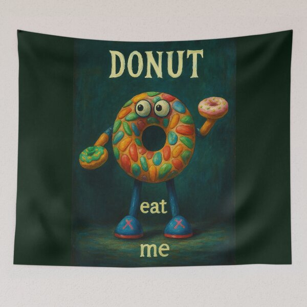 Item preview, Donut Eat Me Do Not Eat Me Funny designed and sold by kel72.
