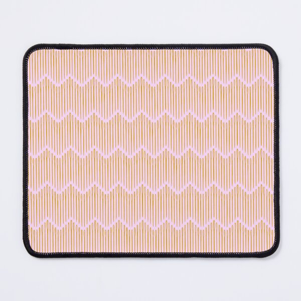 Item preview, Needles in Chevron - Pink & Gold designed and sold by lindseybendat.