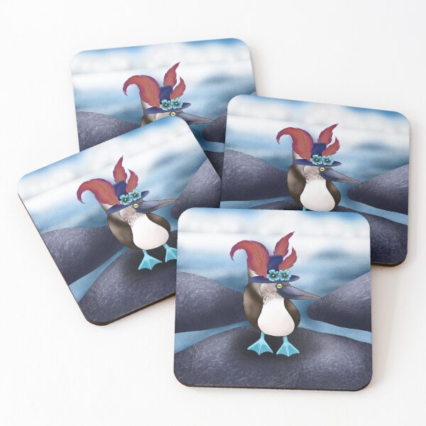 Item preview, Blue footed booby designed and sold by LoeverofAnimals.