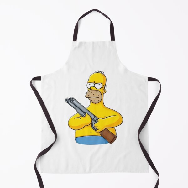 Item preview, Homer with a shotgun designed and sold by Pixel Dynamo.