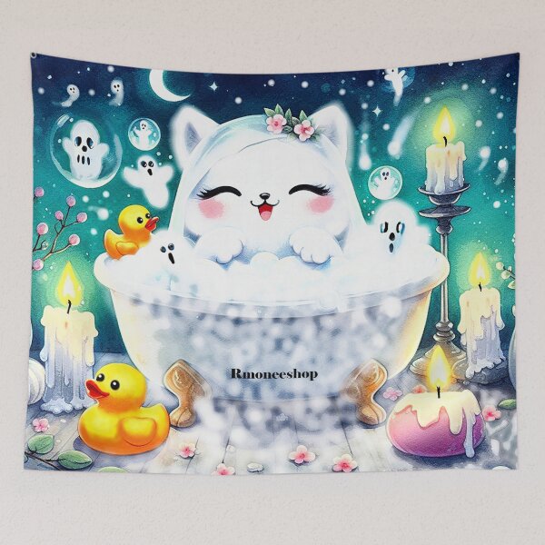 Item preview, Ghostly Spa Night designed and sold by rmoneeshop.