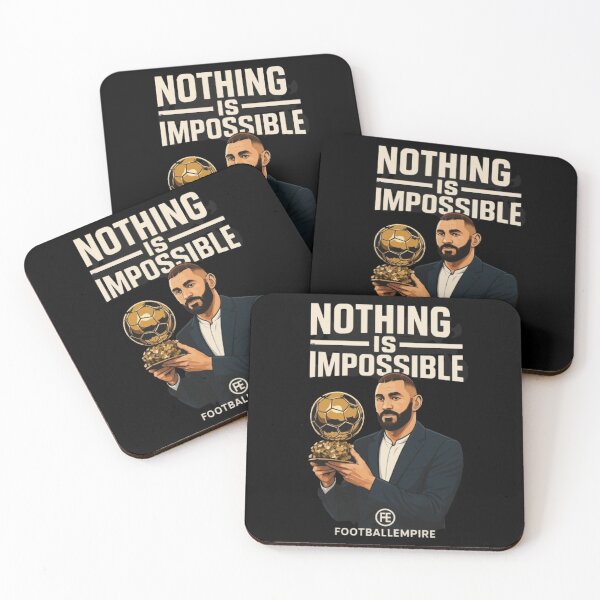 Item preview, Nothing Is Impossible – Benzema Ballon d'Or Motivational Design | FootballEmpire designed and sold by Football Empire.