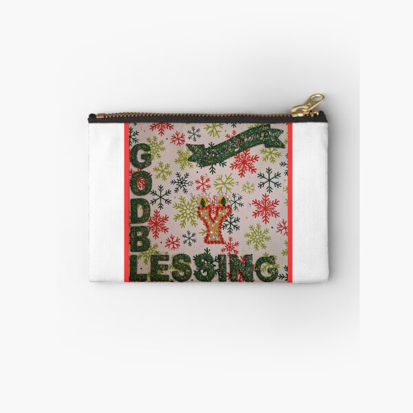 Item preview, GODBLESSING - A GodBlessing winter holiday sign craft designed and sold by Dressmess.