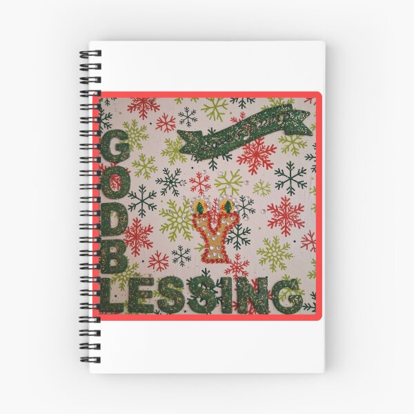 Item preview, GODBLESSING  - A GodBlessing winter holiday sign craft  designed and sold by Dressmess.