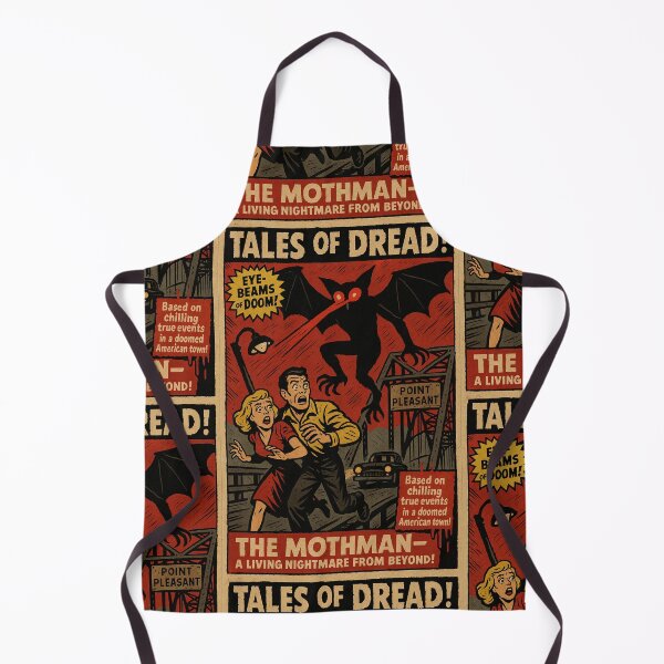 Item preview, The Mothman — A Living Nightmare from Beyond! designed and sold by Folk Bestiary.