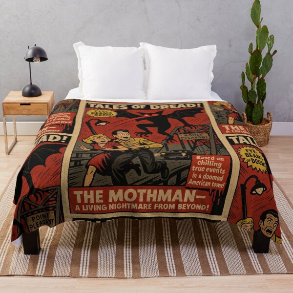 Item preview, The Mothman — A Living Nightmare from Beyond! designed and sold by Folk Bestiary.