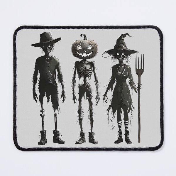 Item preview, Zombie Trio - Halloween designed and sold by NightTimeJ.