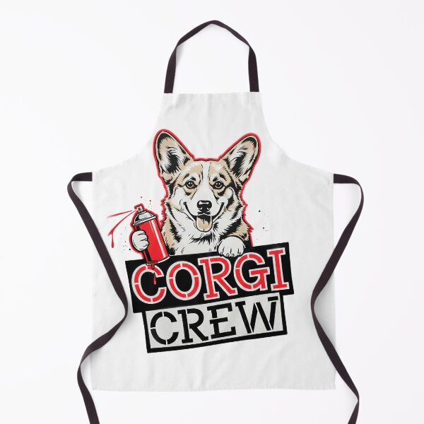 Item preview, Streetstyle Tag Corgi — Urban Graffiti Dog with Spray Can and Bold Tagging Text designed and sold by zoughlal.