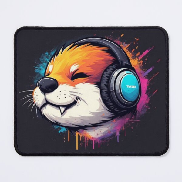 Item preview, I❤️Music - Otter 02 Edition designed and sold by RedPandaDis.
