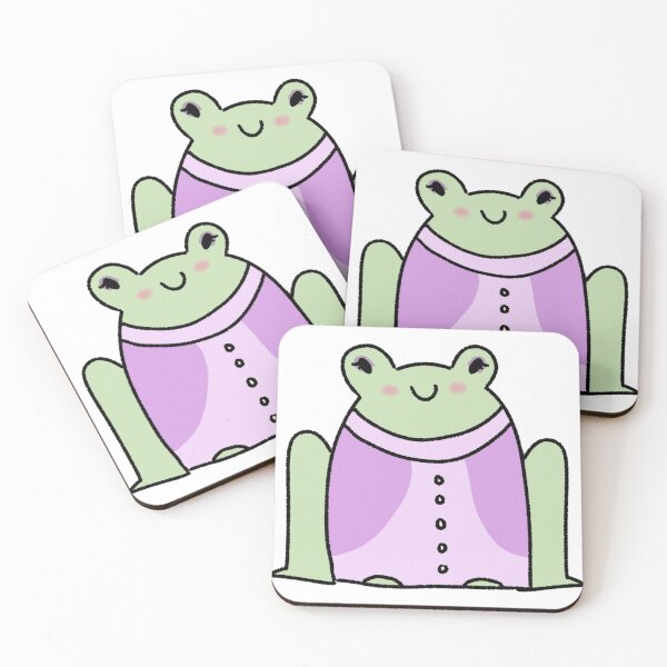 Item preview, the outsiders - purple soc girl frog designed and sold by ambermione.