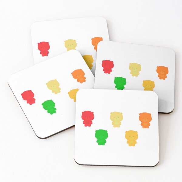 Item preview, kawaii gummy bears sticker pack designed and sold by Rachel-19.