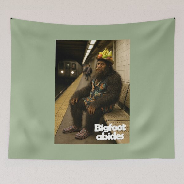 Item preview, Leroy, the Bigfoot, Riding the Subway designed and sold by Tridentulus.
