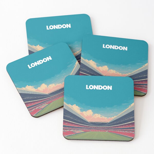Item preview, London Skyline Stadium – Minimalist Football Art designed and sold by SpeckyPrints.