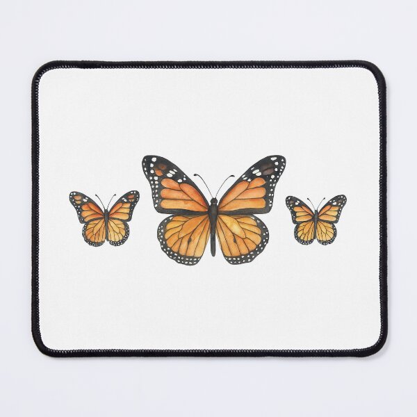 Item preview, Realistic Monarch Butterfly Trio Illustration designed and sold by ArtfulWeave.
