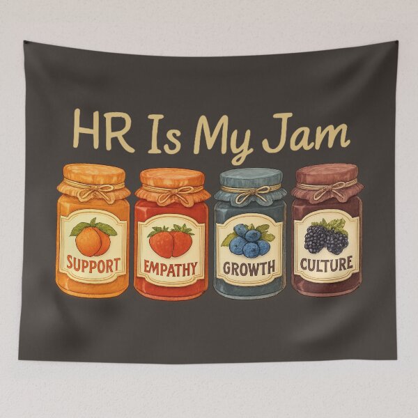 Item preview, HR is My Jam Jars Human Resources Work Cottagecore Vintage designed and sold by SunfullyYours.
