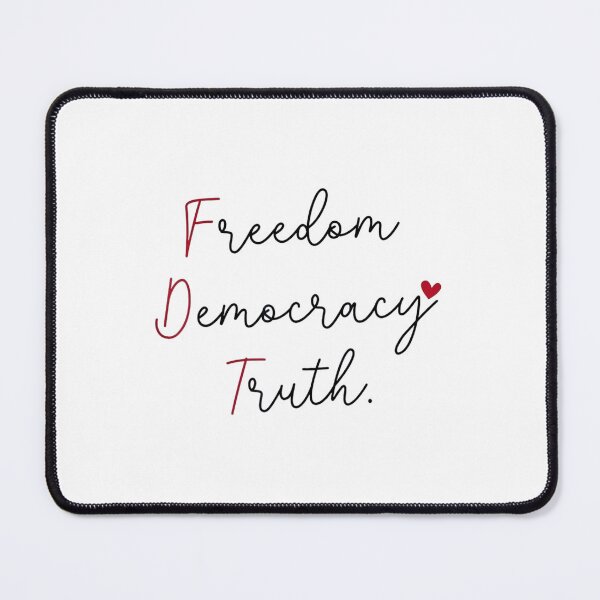 Item preview, Copy of FDT, Freedom Democracy Truth designed and sold by PetPanache.