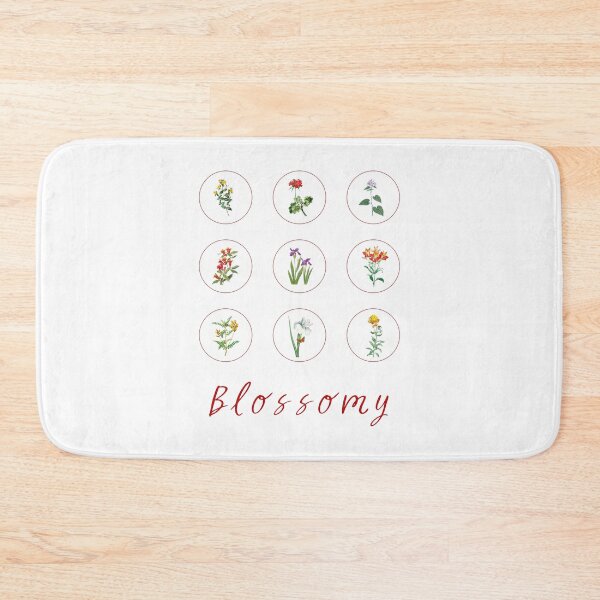 Item preview, Blossomy Red Flowers Vintage Vibes Collage Artwork designed and sold by StarryStarrySky.