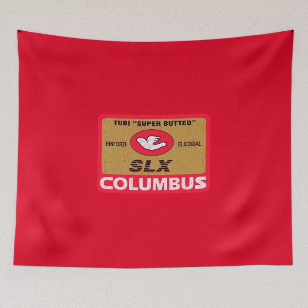 Item preview, Columbus Tubi Vintage Logo – Distressed Retro Bike Frame Design designed and sold by collectees1.