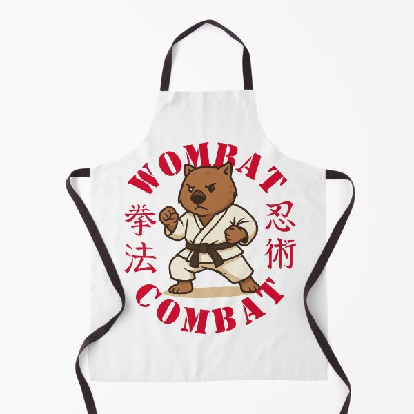 Item preview, Wombat Combat Martial Arts Australian Animal  designed and sold by pUNKnown.
