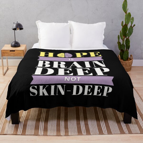 Item preview, Alzheimer's Awareness - Hope Is Brain Deep, Not Skin Deep  designed and sold by WGBTee.