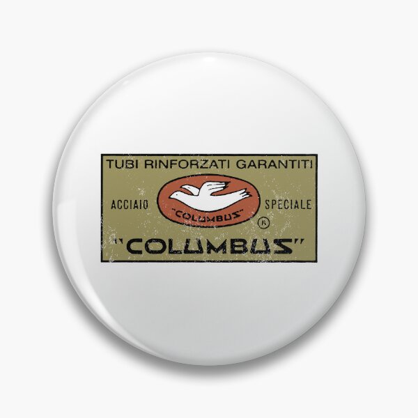 Item preview, Columbus Tubi Vintage Logo – Distressed Retro Bike Frame Design designed and sold by collectees1.