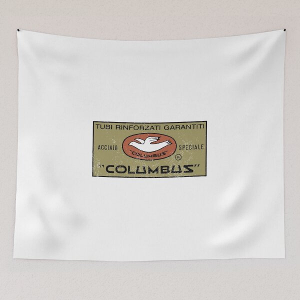 Item preview, Columbus Tubi Vintage Logo – Distressed Retro Bike Frame Design designed and sold by collectees1.