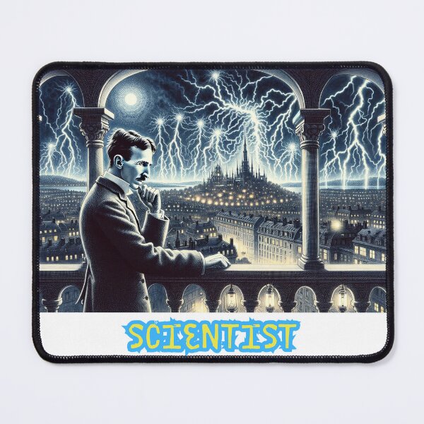 Item preview, Great Serbian scientist Nikola Tesla designed and sold by Create-by-Jole.