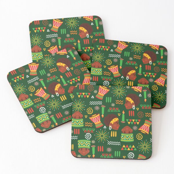 Item preview, tribal ethnic indigenous african kwanzaa holiday designed and sold by Gossip Rag.