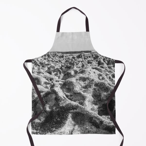 Item preview, black and white photograph of endless corals on a deserted beach designed and sold by felipequeiroz.